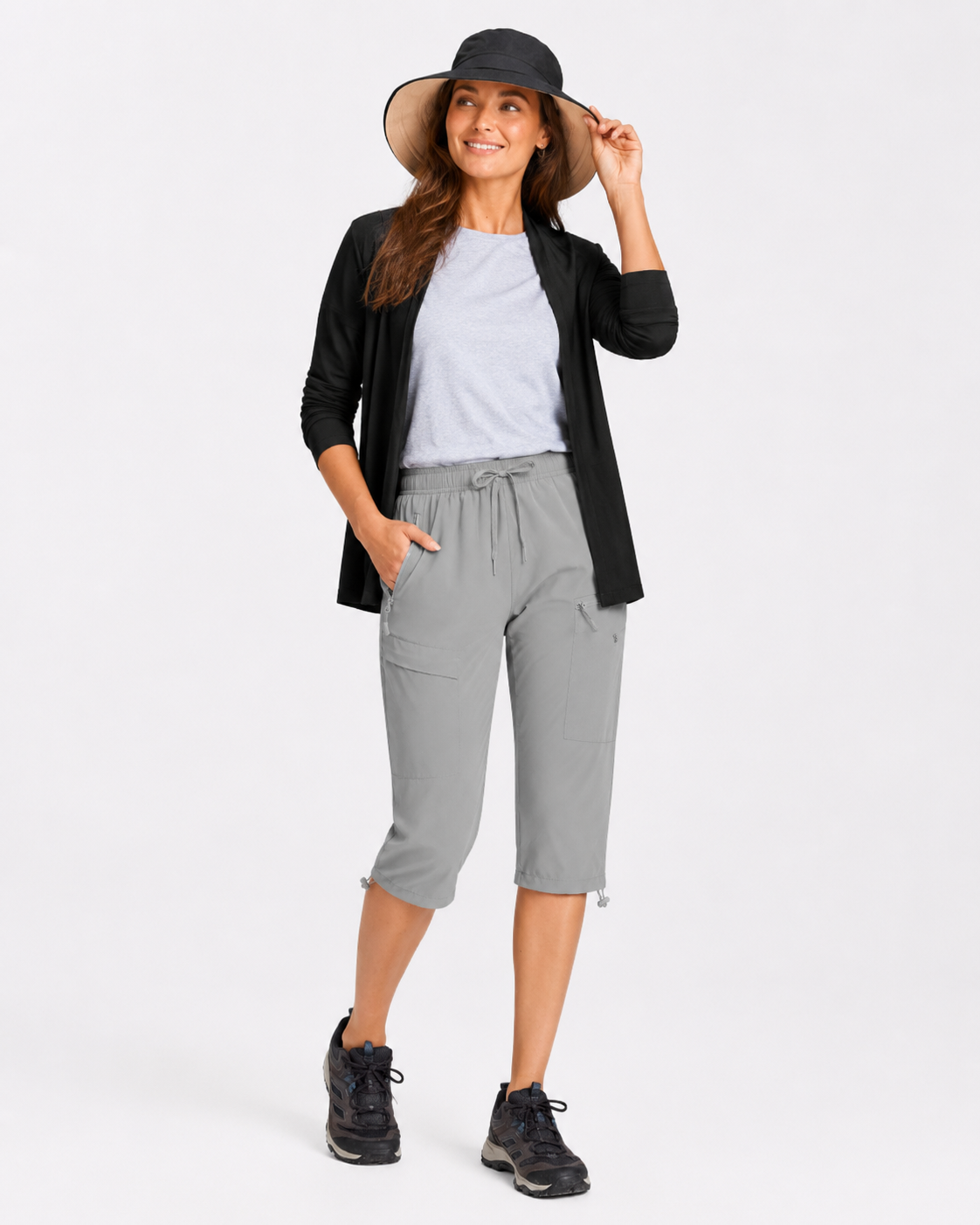 Sun Trek Capri Shorts UPF 50+