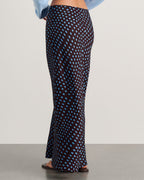 Ania Spot-Print Linen-Blend Maxi Skirt by Aurelia Sun