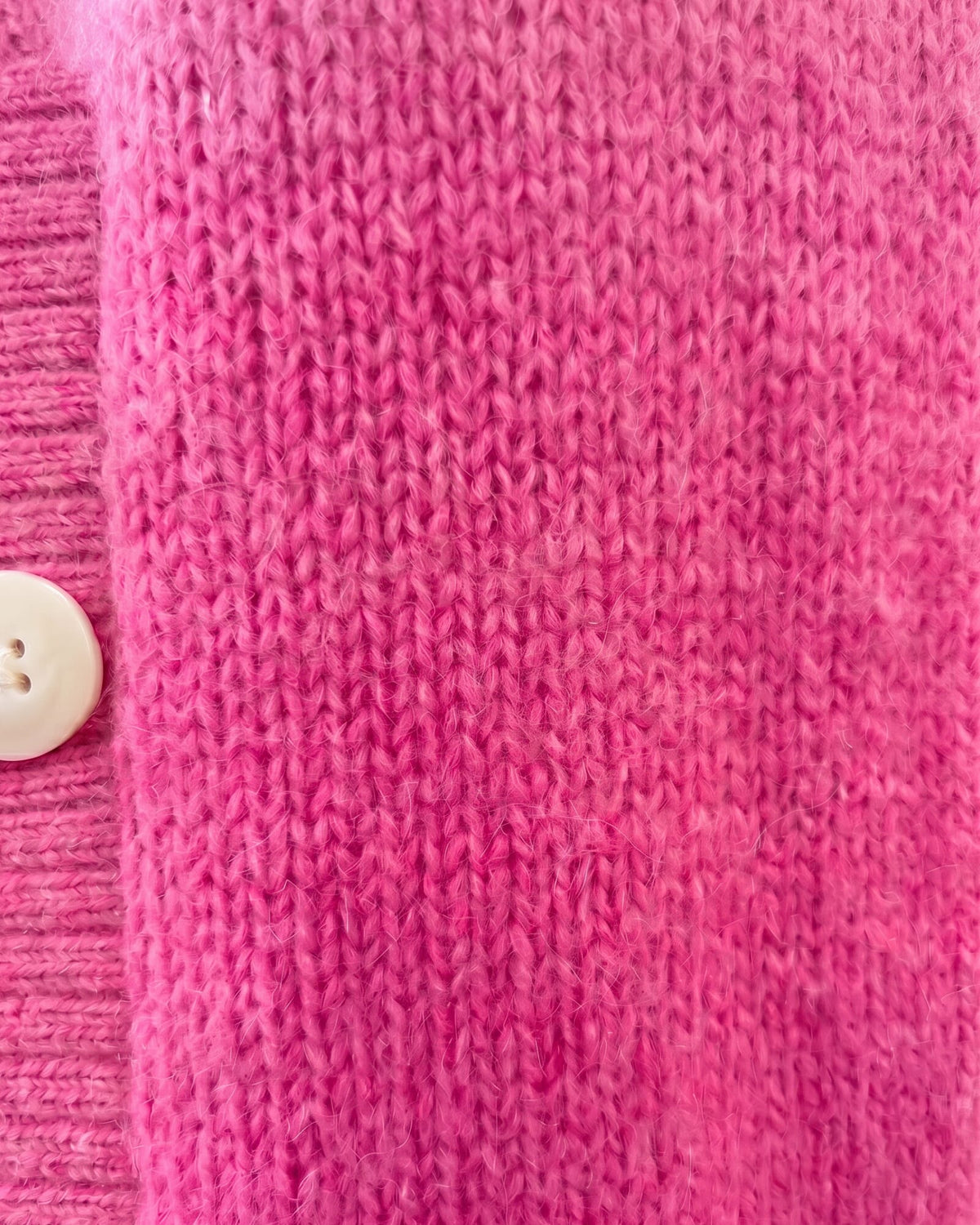 Lily Fluffy Mohair-Blend Cardigan – Peony by Aurelia Sun