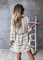 Lexi Striped Boho Relaxed Dress
