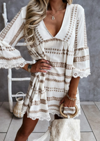 Lexi Striped Boho Relaxed Dress