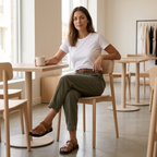 Maren Tailored Utility Trousers – Khaki