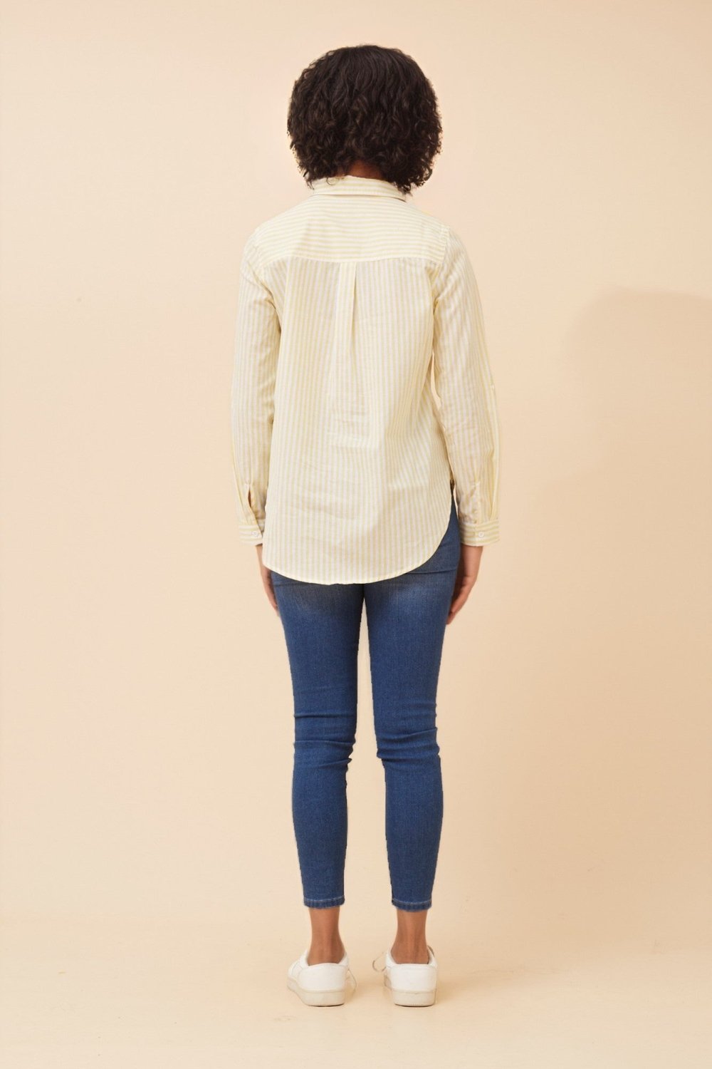 Margaret Striped Long Sleeve Shirt - Aurelia Sun