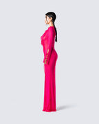 Florence Mesh Cutout Maxi Dress by Aurelia Sun