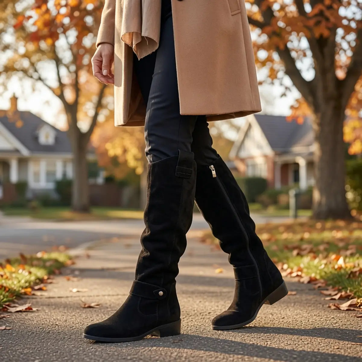 Cushioned Gel-Insole Ankle Boots