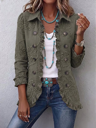 Ora Floral Embroidered Jacket