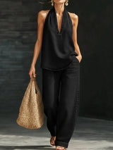 Maren Denim Two-Piece Set