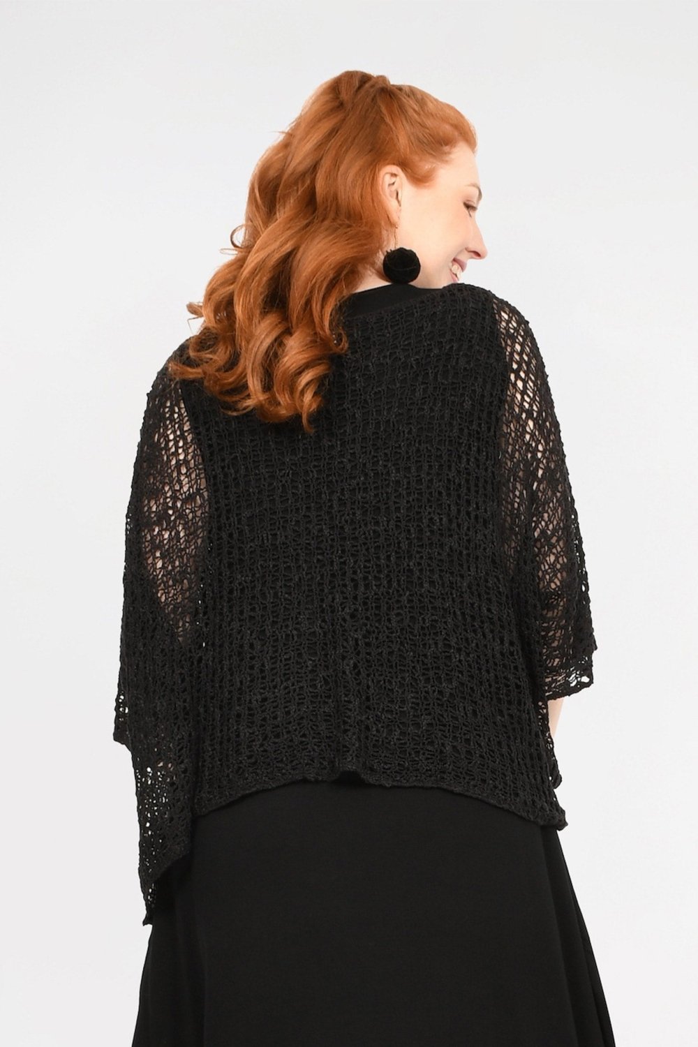 Popcorn Texture Oversized Top - Aurelia Sun