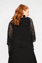 Popcorn Texture Oversized Top - Aurelia Sun