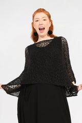 Popcorn Texture Oversized Top