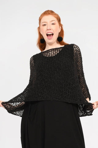 Popcorn Texture Oversized Top