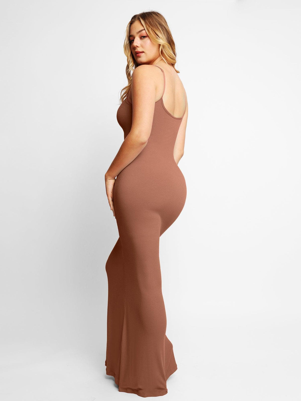 Sorelle Modal Sculpting Dress – Grey – Slip Mini Dress