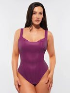 Noelle Lace Balconette Sculpting Bodysuit – Pink