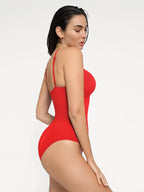 Marina Plunge Sculpting Swimsuit – Pink