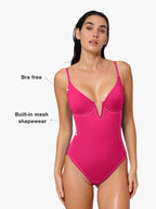 Marina Plunge Sculpting Swimsuit – Purple