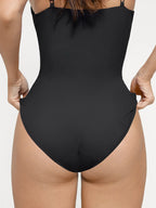 Marina Plunge Sculpting Swimsuit – Black