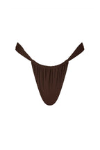 Rhea Cheeky Bikini Bottom – Chocolate – Chocolate