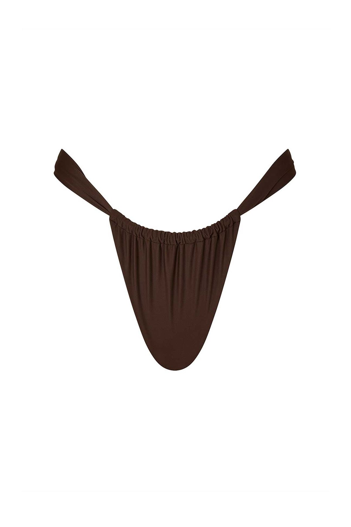 Rhea Cheeky Bikini Bottom – Chocolate – Chocolate