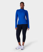 Pulse Cropped Performance Leggings – Black