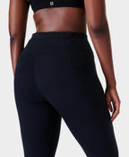 Pulse Cropped Performance Leggings – Black