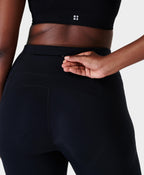 Pulse Cropped Performance Leggings – Black