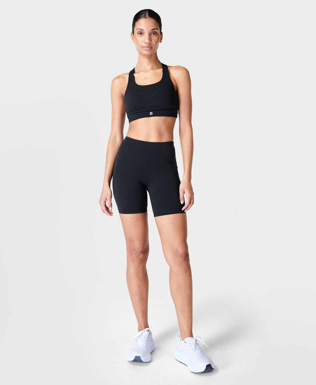 Pulse 6-Inch Biker Shorts – Black