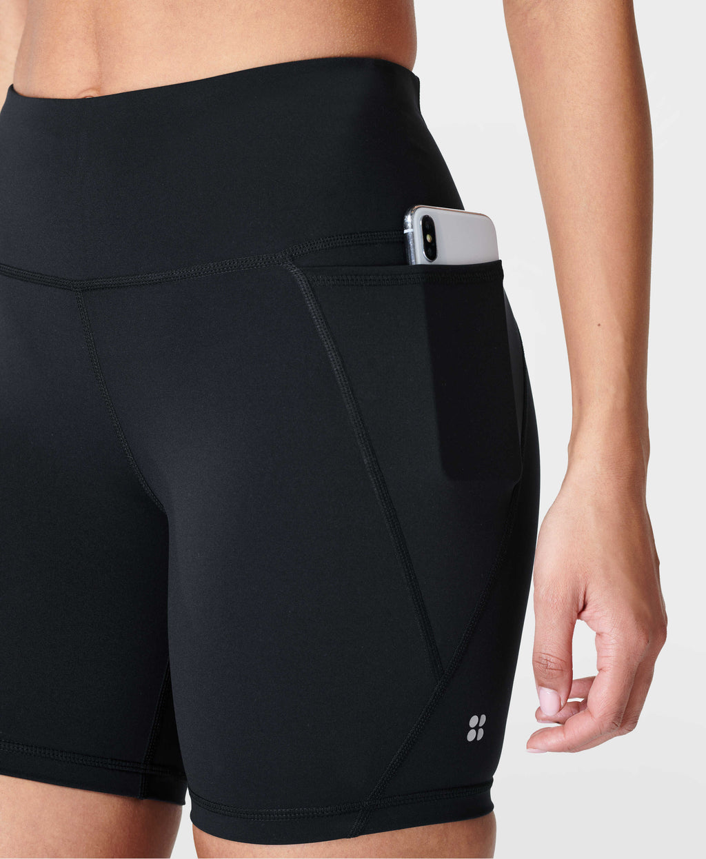Pulse 6-Inch Biker Shorts – Black