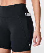 Pulse 6-Inch Biker Shorts – Black