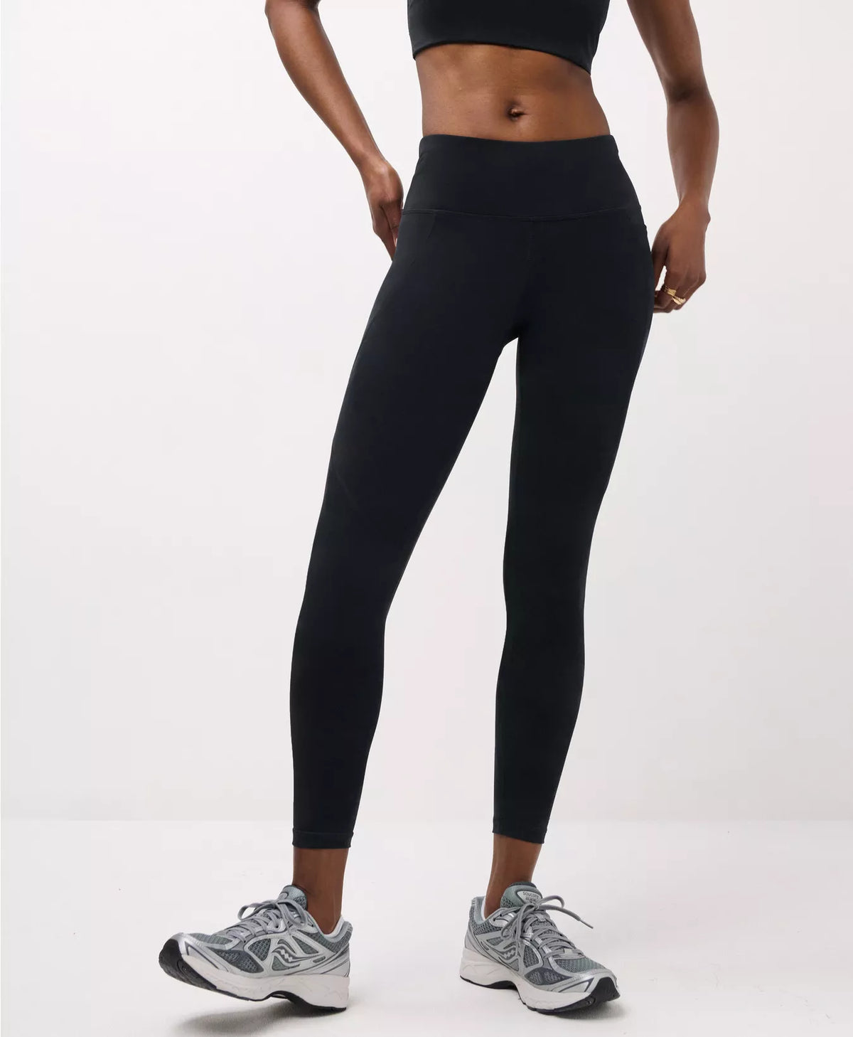 Pulse 7/8 Performance Leggings – Black