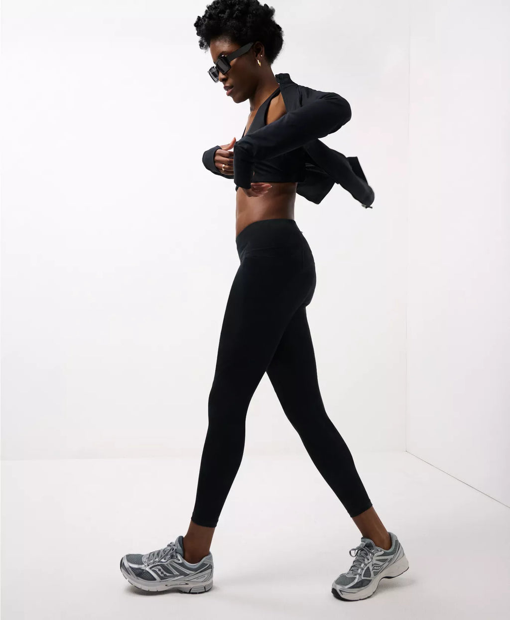 Pulse Full-Length Performance Leggings – Black
