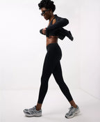 Pulse Full-Length Performance Leggings – Black
