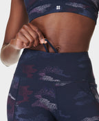 Pulse 7/8 Blue Camo Leggings – Blue Camo