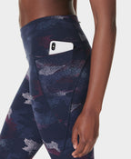 Pulse 7/8 Blue Camo Leggings – Blue Camo