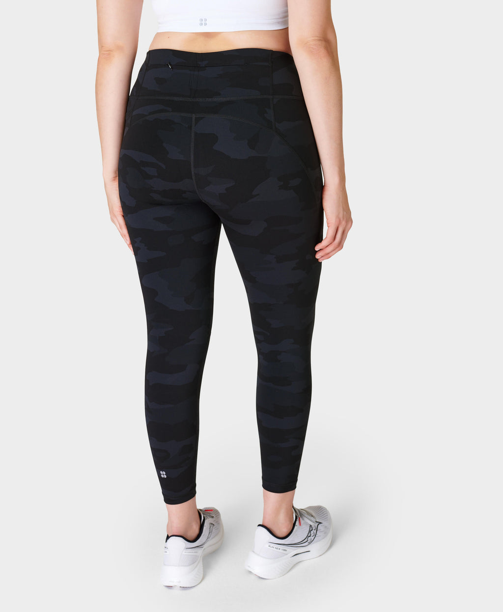Pulse 7/8 Camo Performance Leggings – Black Camo