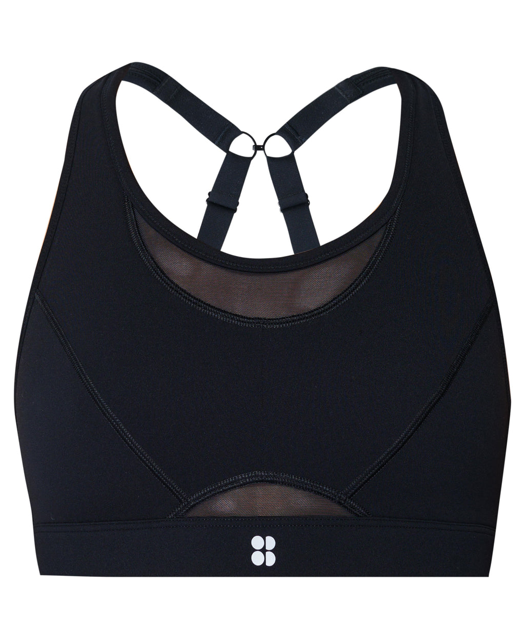 Pulse High-Support Running Bra – Black – E