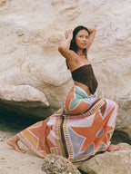 Aster Tile Square Pareo by Aurelia Sun