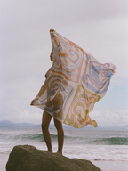 Siren Tile Square Pareo by Aurelia Sun