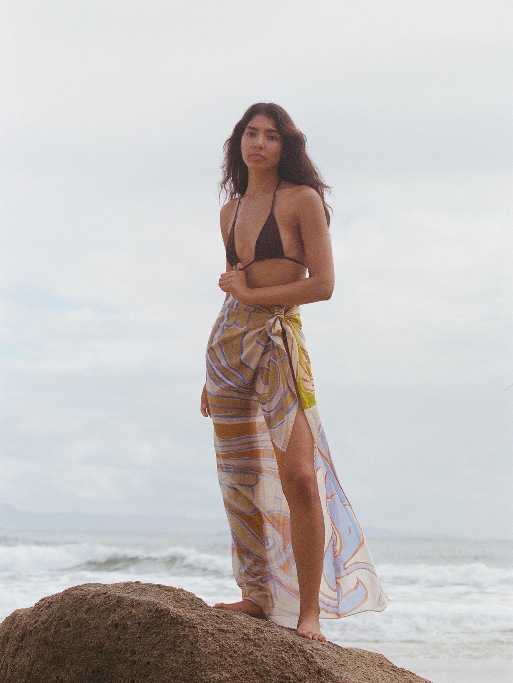 Siren Tile Square Pareo by Aurelia Sun