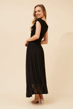 Tirza Mesh One Shoulder Maxi Dress - Aurelia Sun