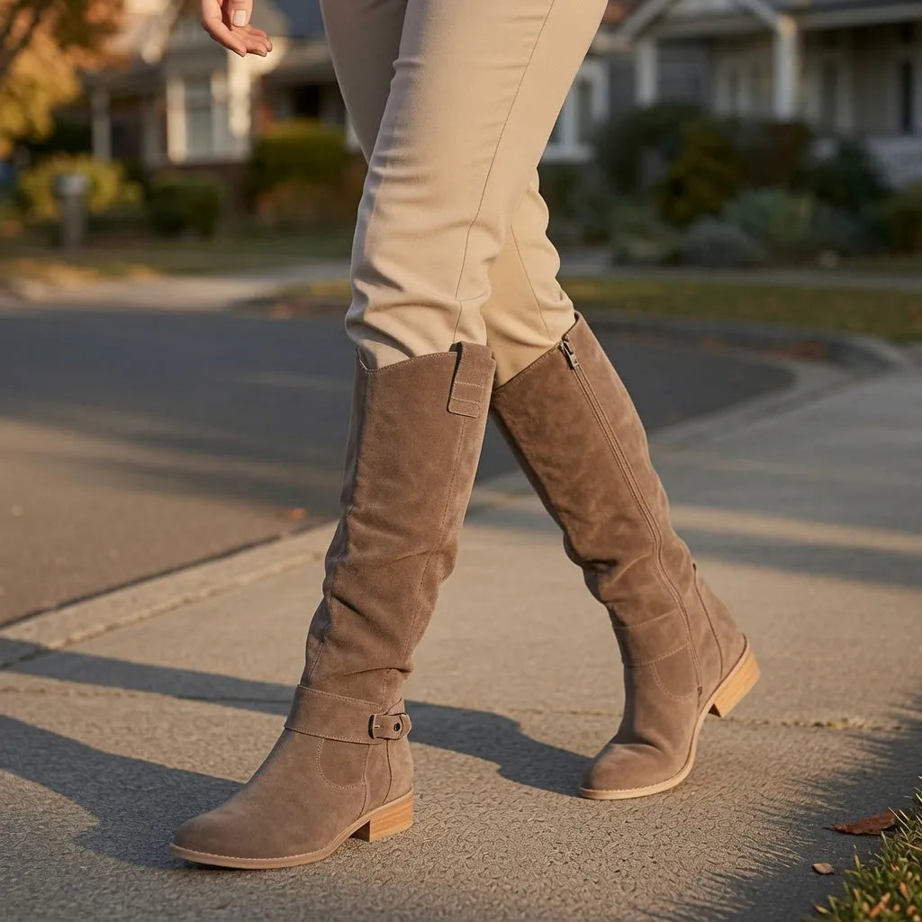 Cushioned Gel-Insole Ankle Boots