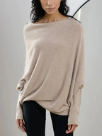 Asymmetric Cashmere-Blend Jumper