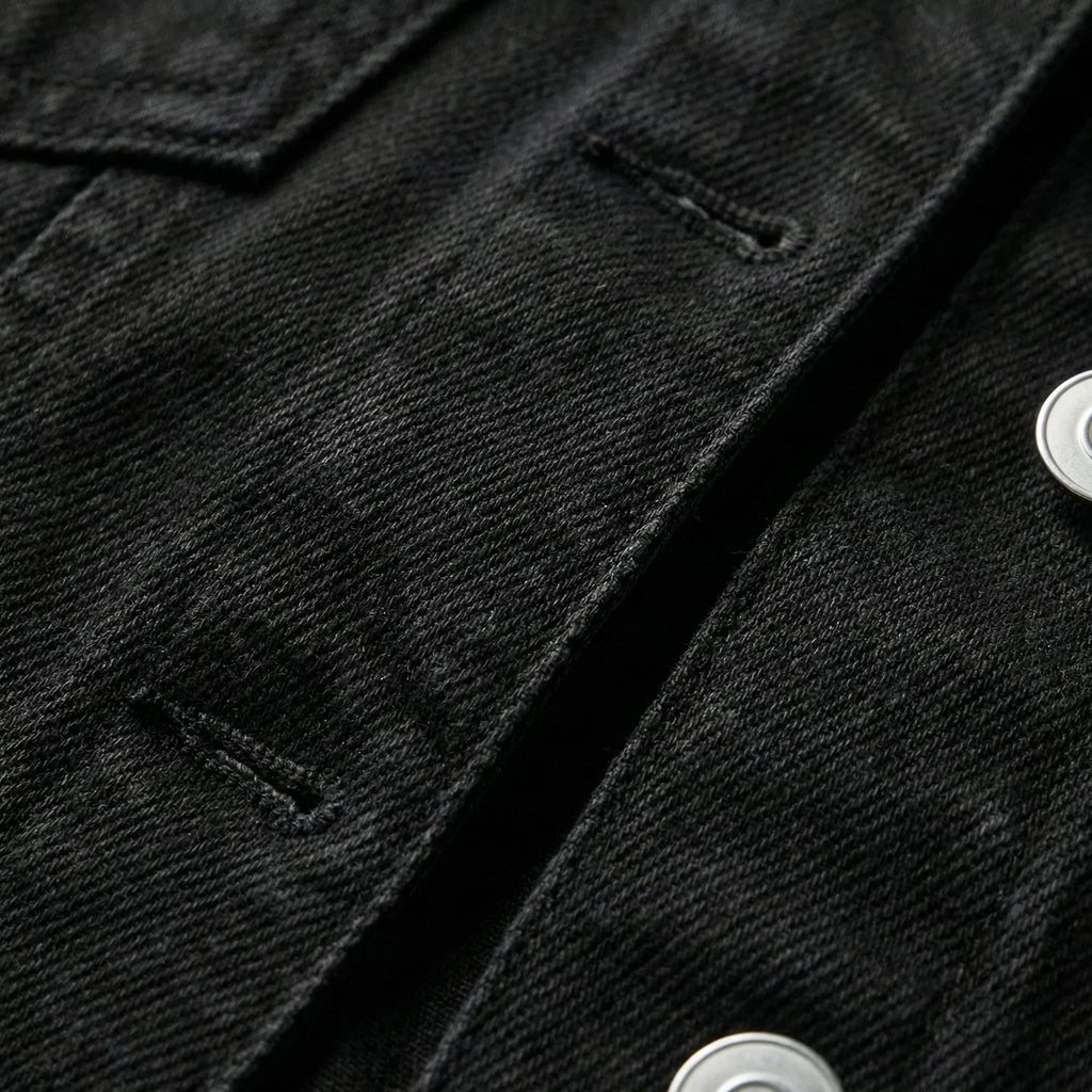 Sasha Classic Denim Jacket in White by Aurelia Sun