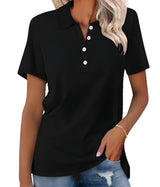 Margaux Relaxed Cotton Polo Shirt