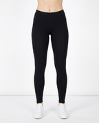 Celine Cotton-Rich Essential Leggings – Black